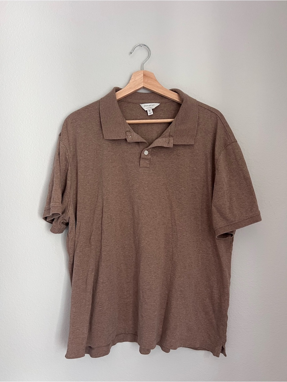 2 pack Banana Republic Luxe Touch Men’s Polo - Brown and Navy